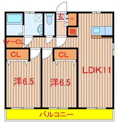 リュミエール咲が丘の物件間取画像